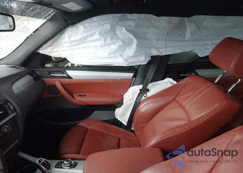 2014 BMW X3 xDrive35I z USA, uszkodzony, nr VIN 5UXWX7C51E0E77941